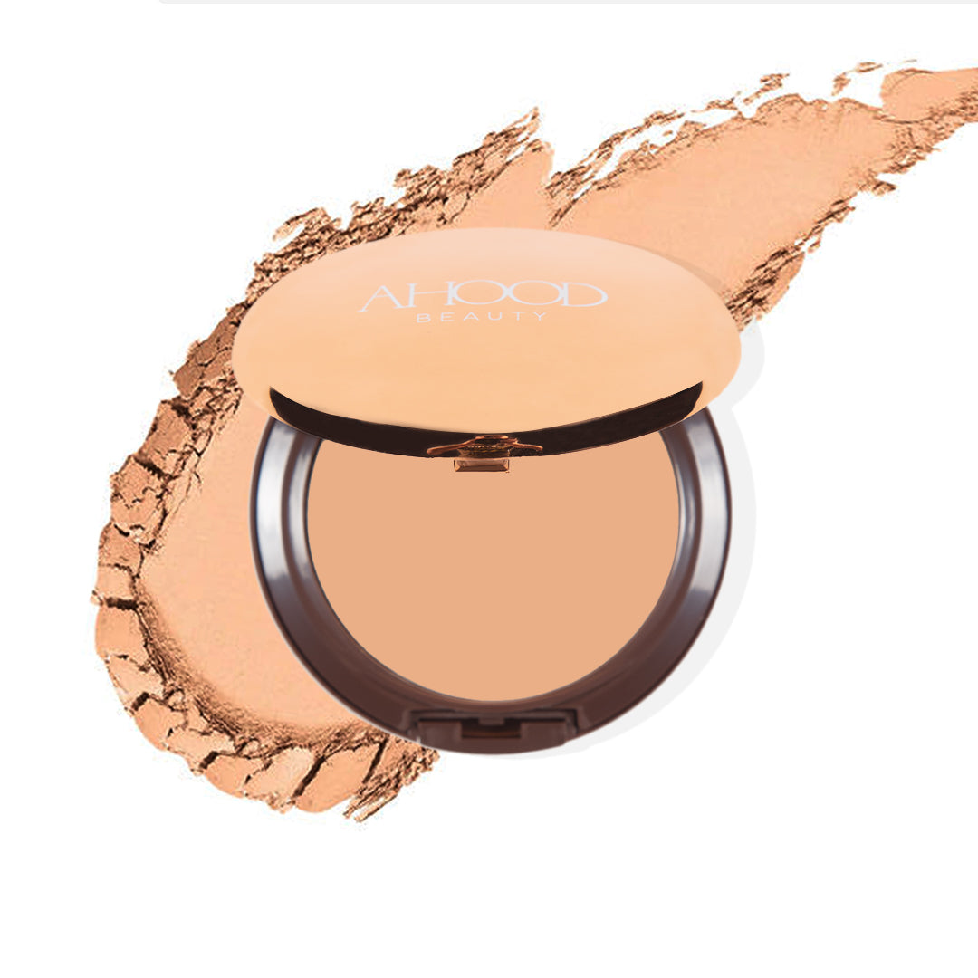 بودرة مضغوطة مطفية مخملية - Maple