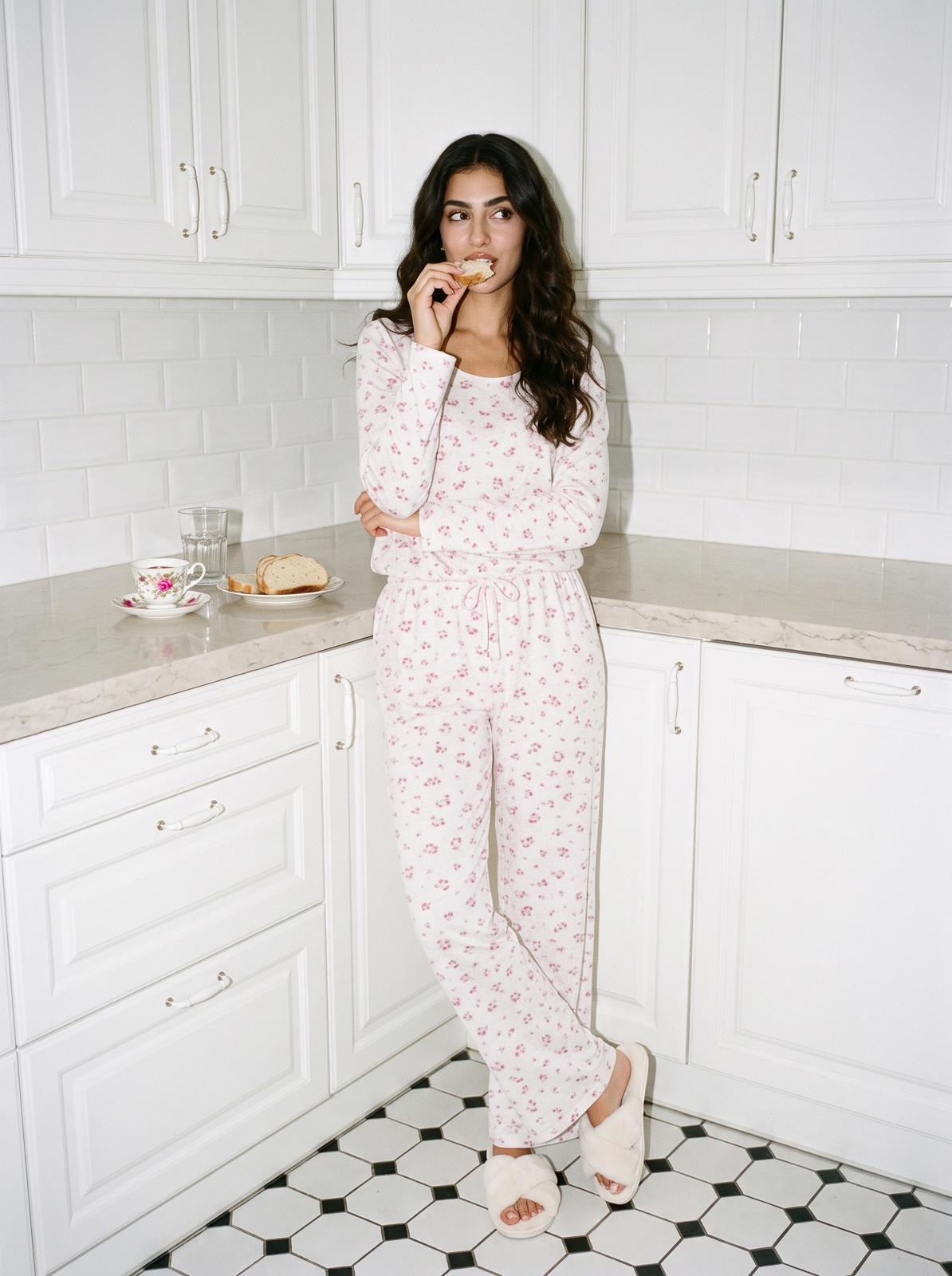 Floral Pajama Set