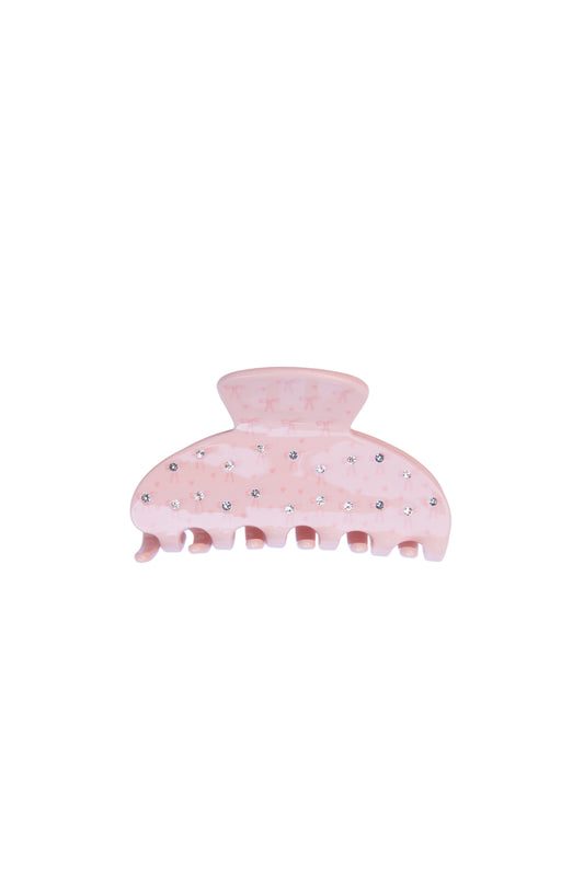 Ribbon Rosé Hair Clip