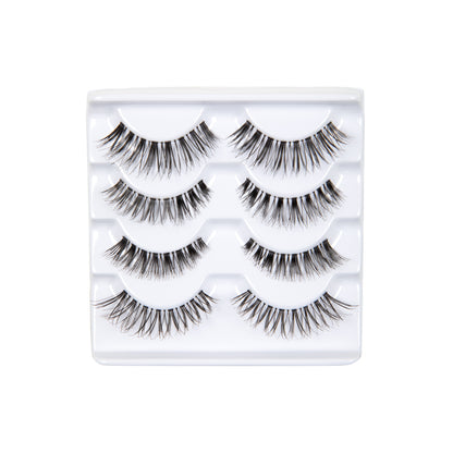 Chic Eyelash Set - 4 pairs