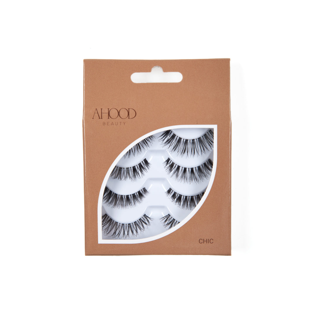 Chic Eyelash Set - 4 pairs