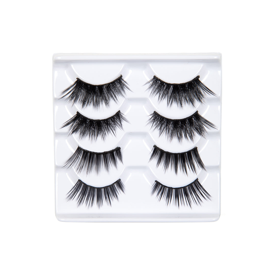 Classy Eyelash Set - 4 pairs