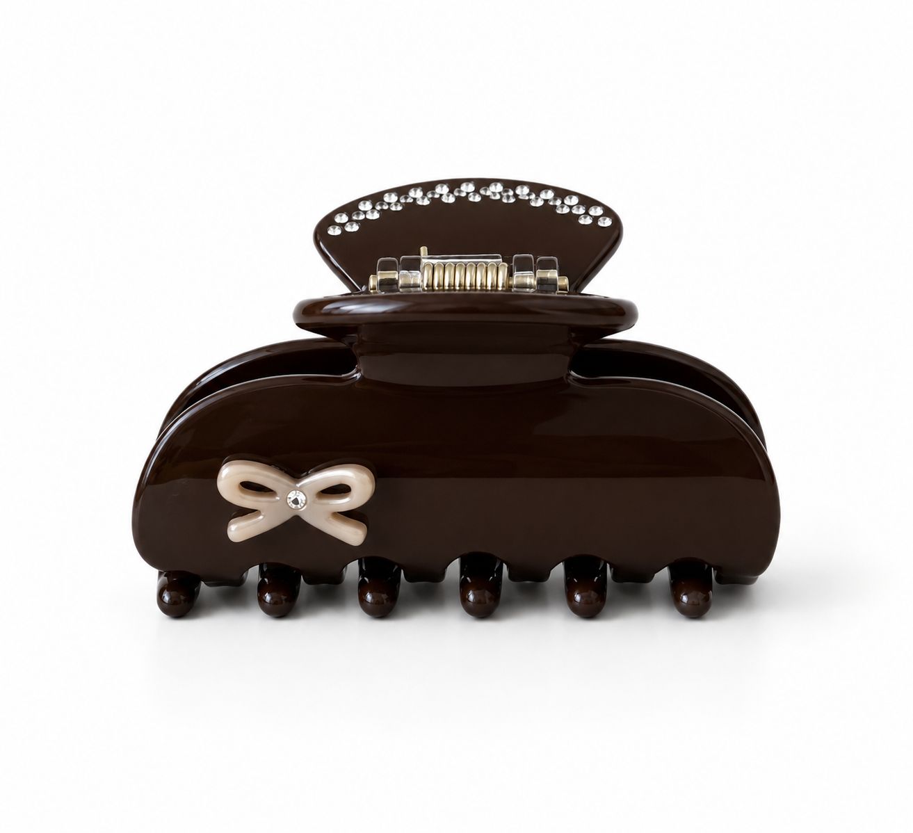 Dark Cocoa Hair Clip