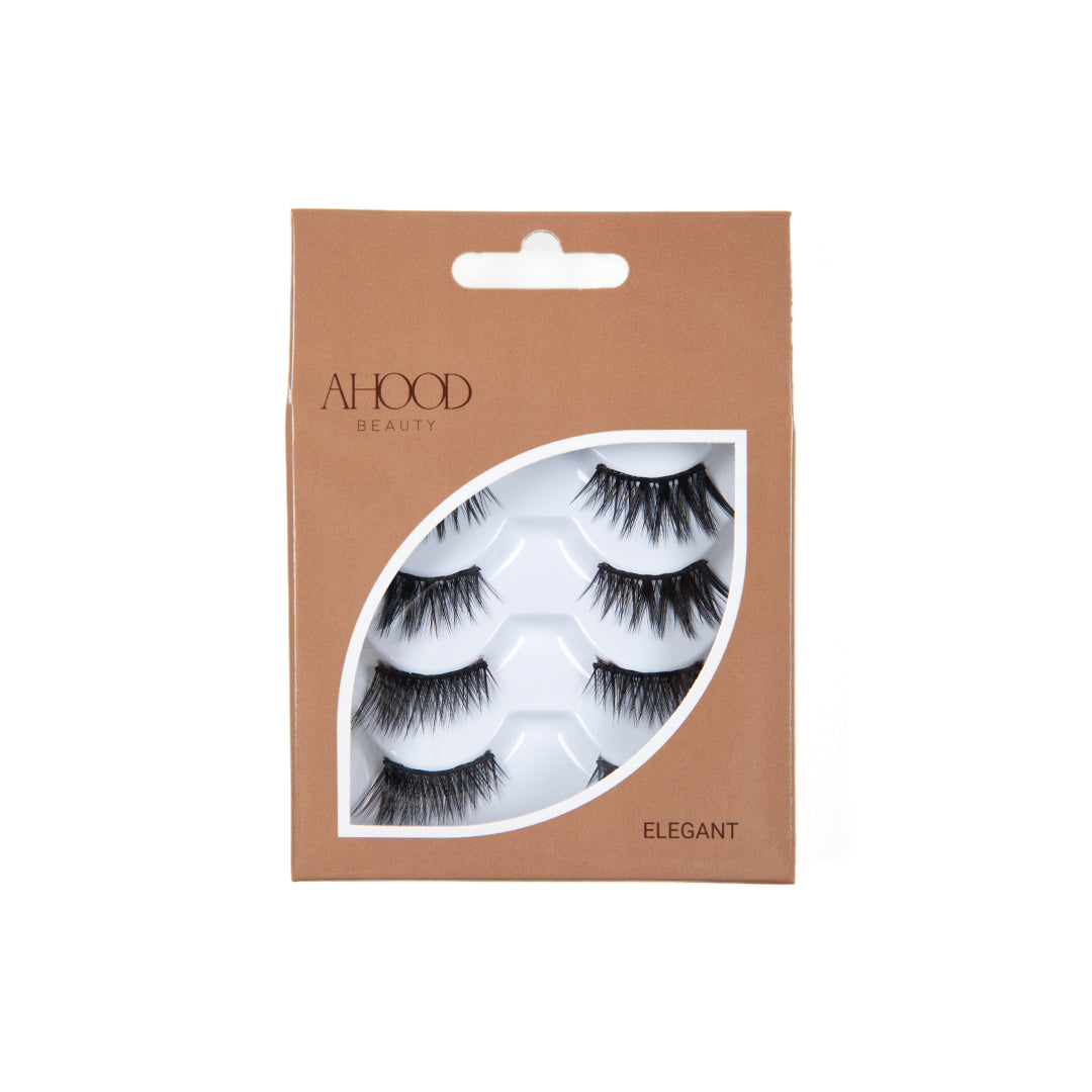 Elegant Eyelash Set - 4 pairs