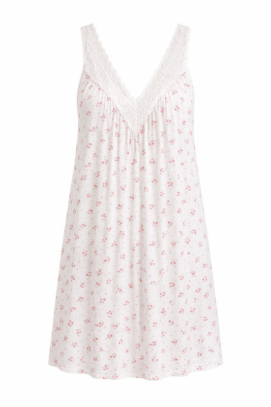 Floral Short Lace Dress