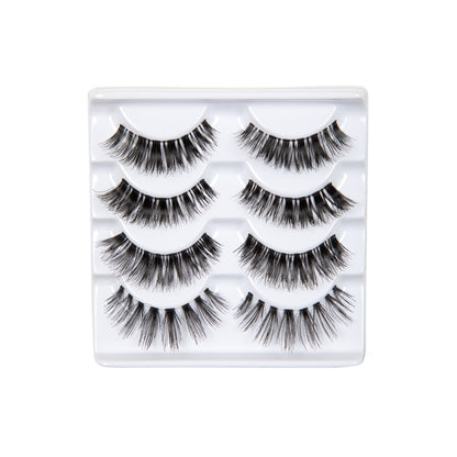 Glamorous Eyelash Set - 4 pairs