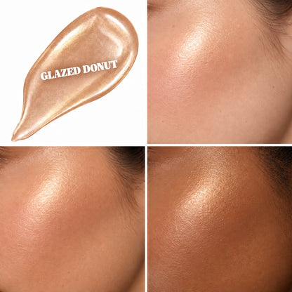 Dewy Glow Liquid Highlighter - Glazed Donut