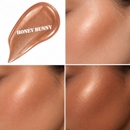 Dewy Glow Liquid Highlighter - Honey Bunny