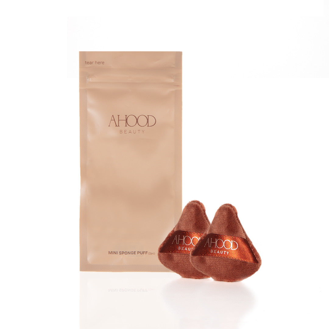 Mini Triangle Sponge Puff - Brown – Ahood Beauty