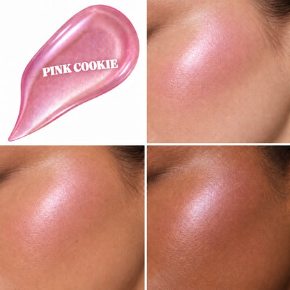 Dewy Glow Liquid Highlighter - Pink Cookie