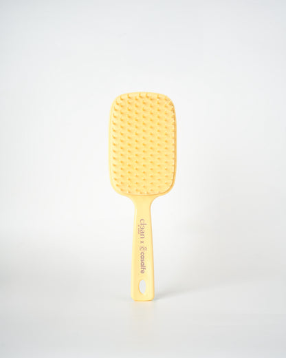 Curly Hair Brush - Yellow