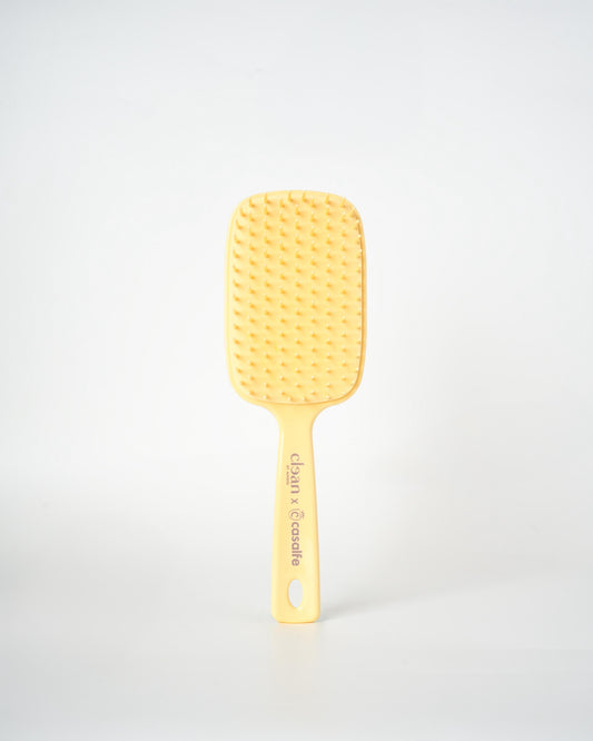 Curly Hair Brush - Yellow