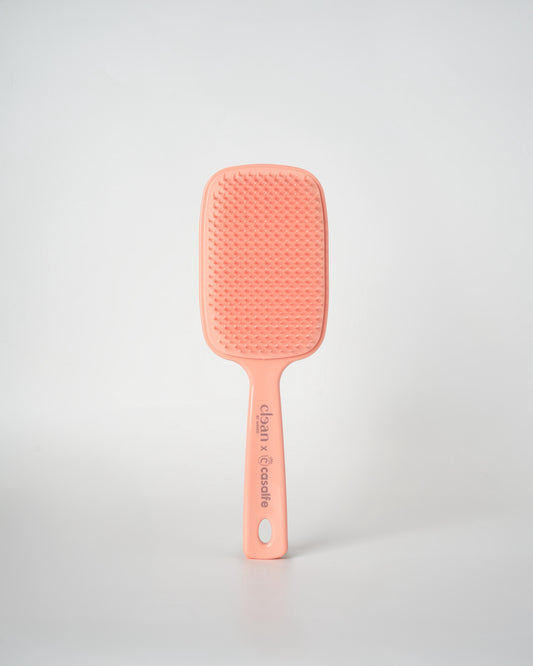 Straight Hair Brush - Coral