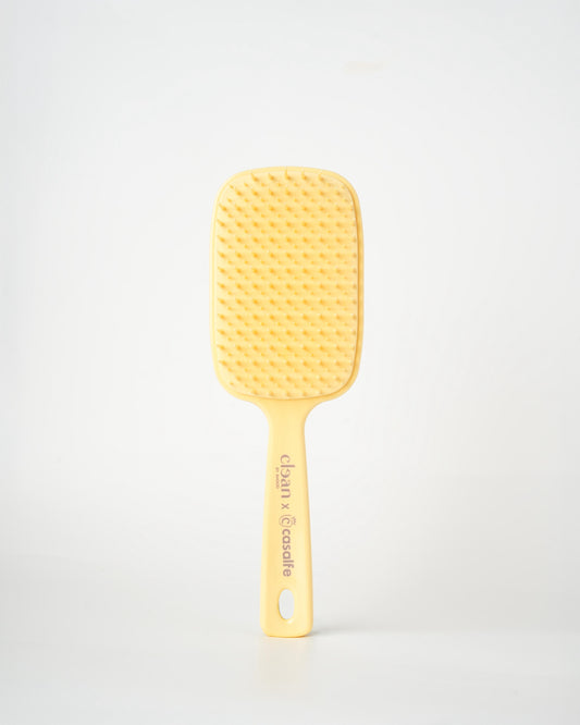 Wavy Hair Brush - Yellow