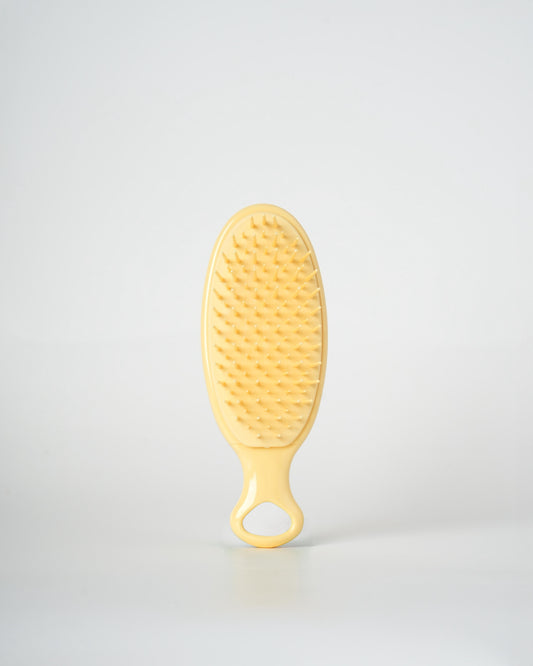 Mini Hair Brush - Yellow