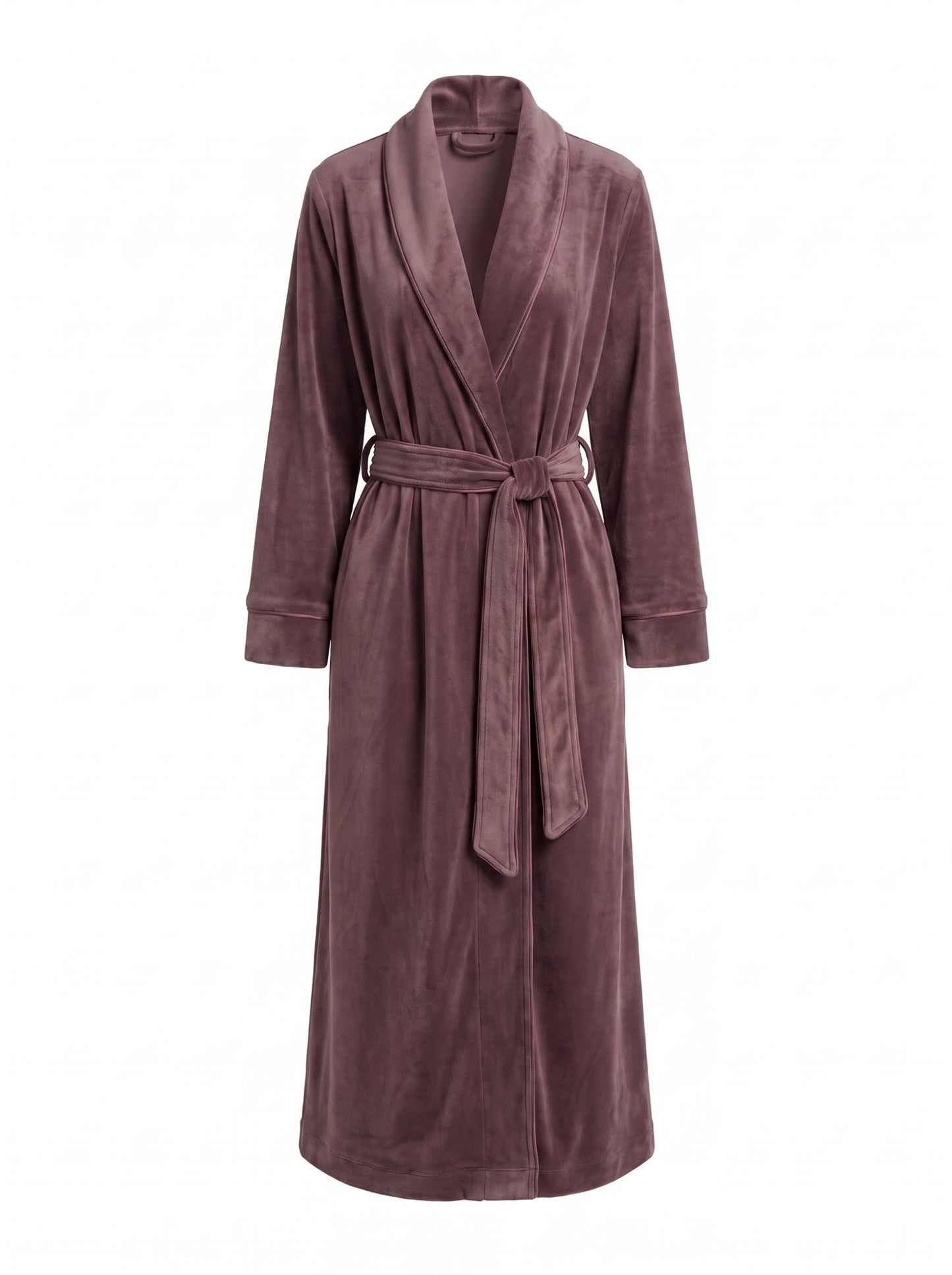 Velvet Robe - Dark Brown