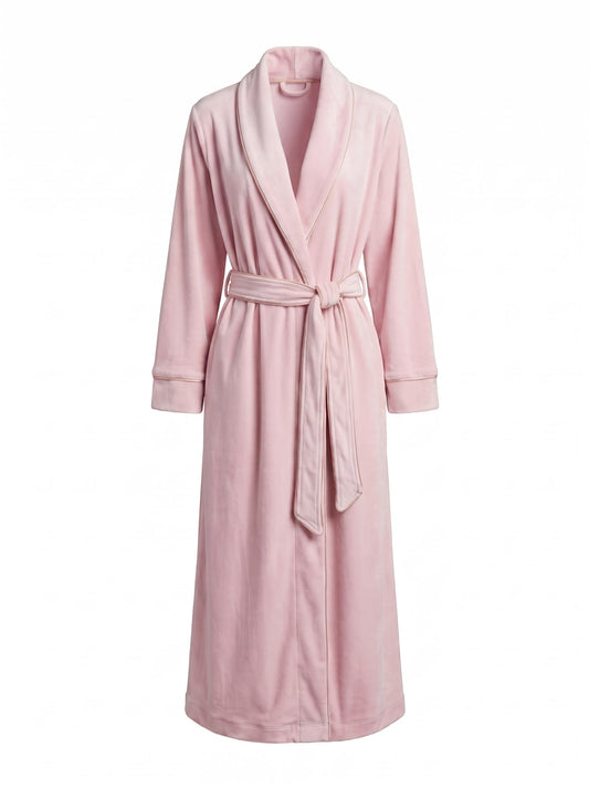 Velvet Robe - Pink