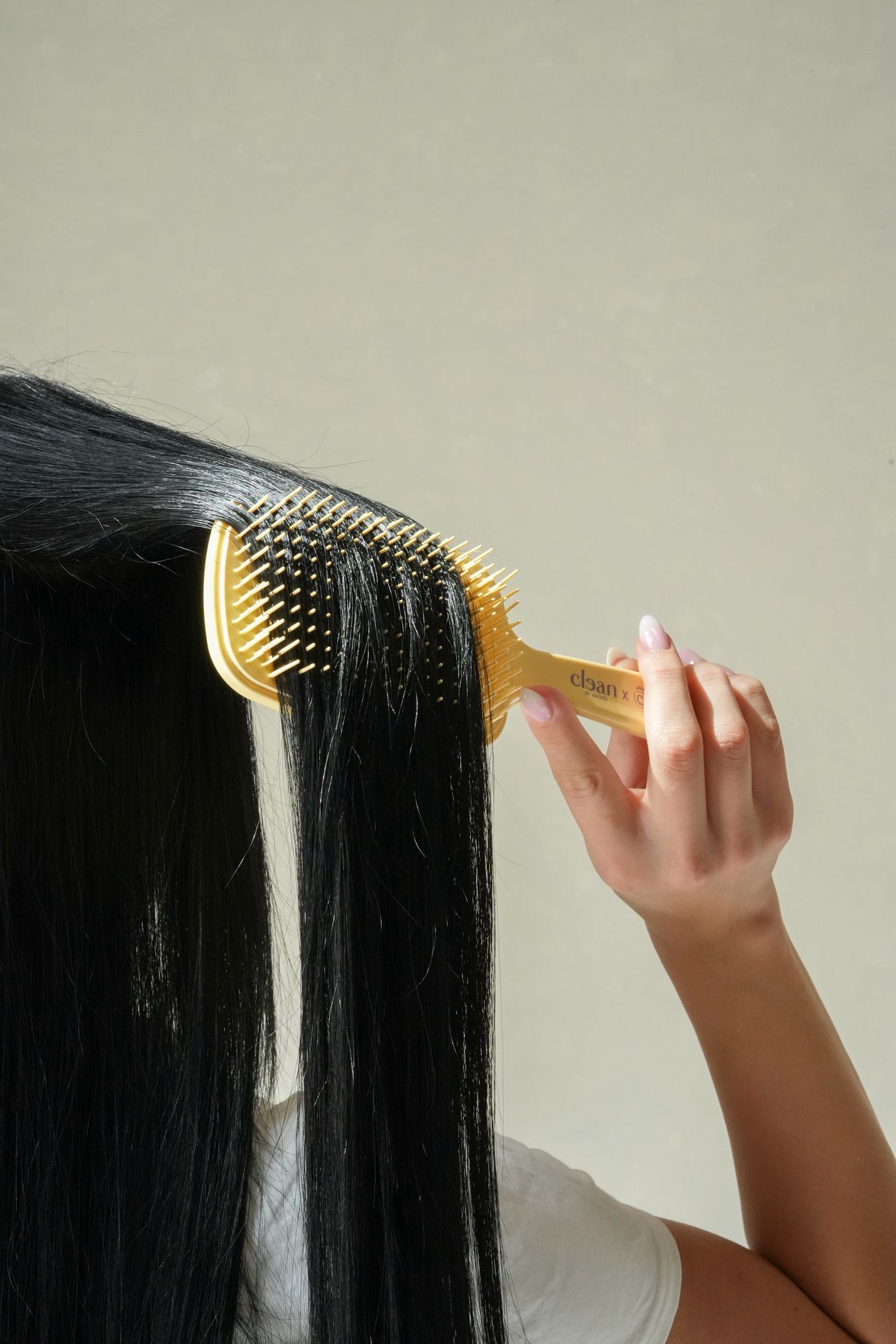 Straight Hair Brush - Yellow