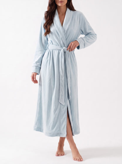 Velvet Robe - Blue