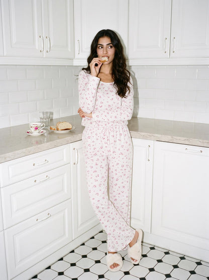 Floral Pajama Set